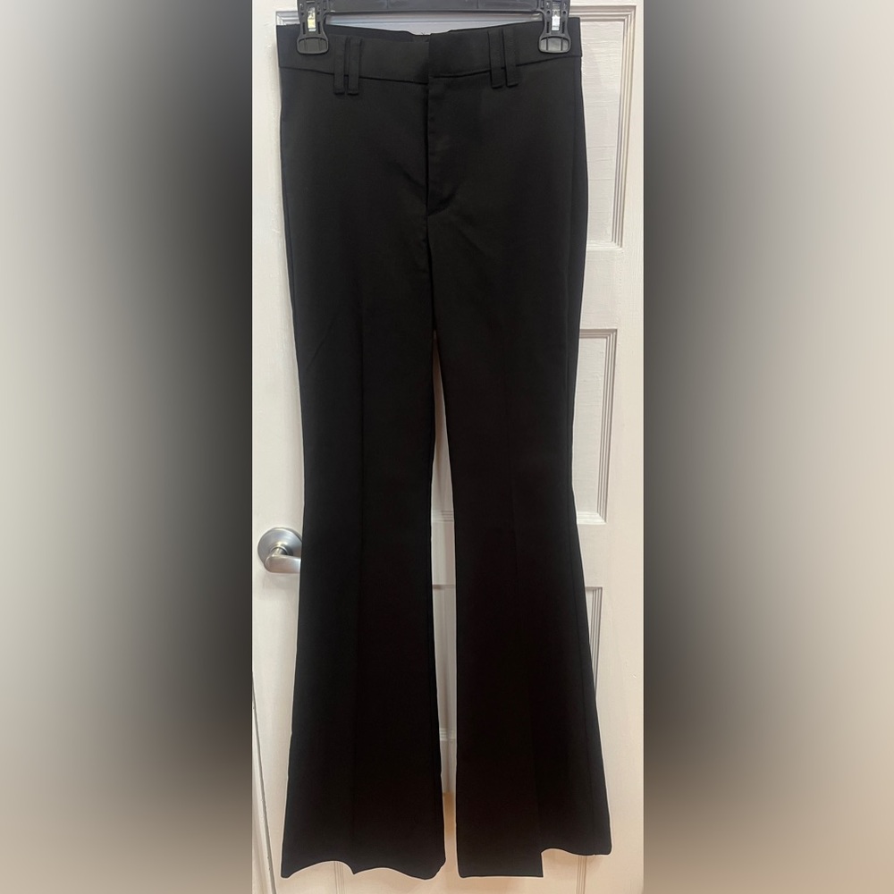 Zara Black Flared Dress Pants